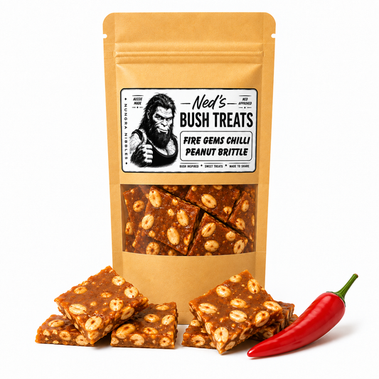 Ned's Treats - Firecracker Gems - Chilli Peanut Brittle