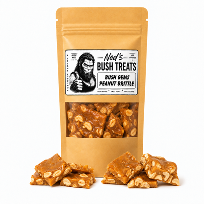 Ned's Treats - Bush Gems Peanut Brittle