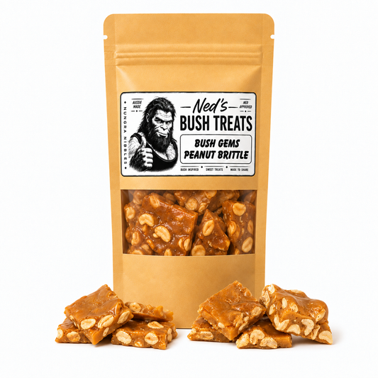 Ned's Treats - Bush Gems Peanut Brittle