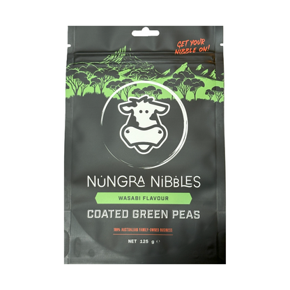 Green Peas - Wasabi Coated